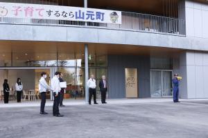 橋元町長防災訓練