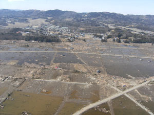 高瀬周辺上空写真の写真